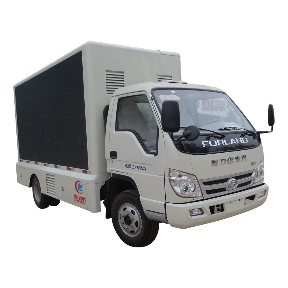6 Wheel Mobile Led Screen Truck