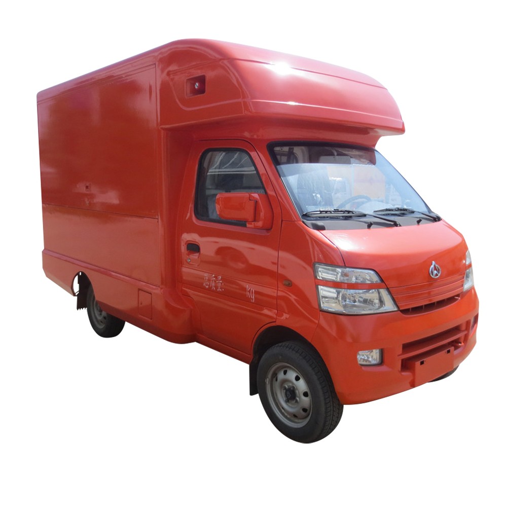 6 Wheel Gasoline Fast Food Truck