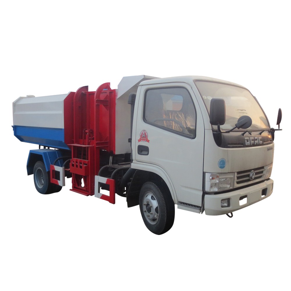 4*2 Side Load Garbage Truck