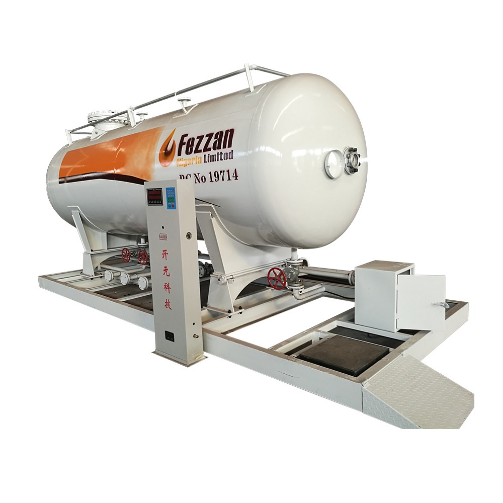 15 Cbm Lpg Skid Tank