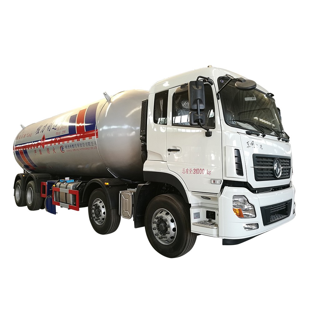 8*4 35 Cbm Lpg Transport Truck