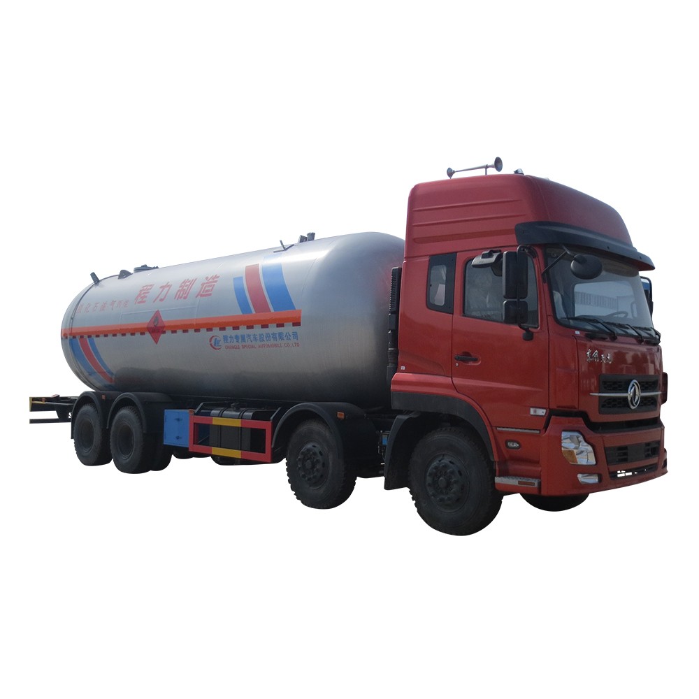12 Wheels 35 Cbm Lpg Gas Truck