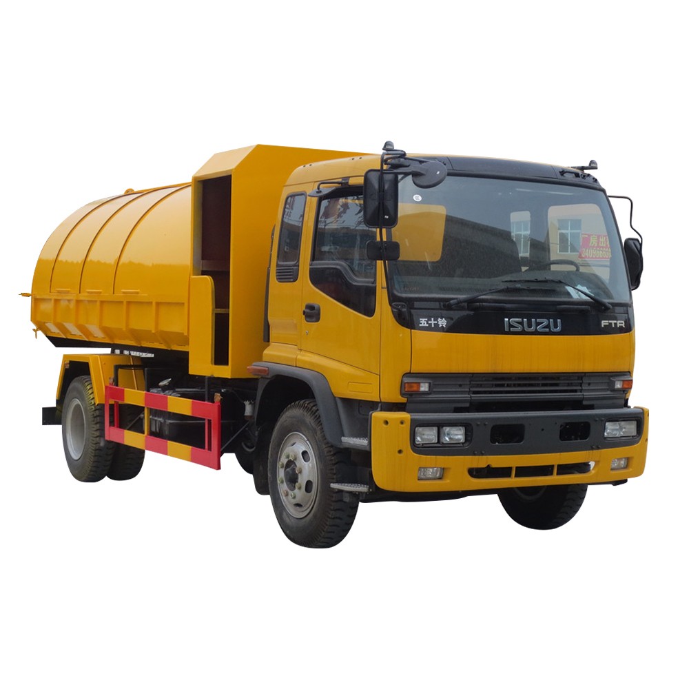 8 M3 Garbage Container Truck