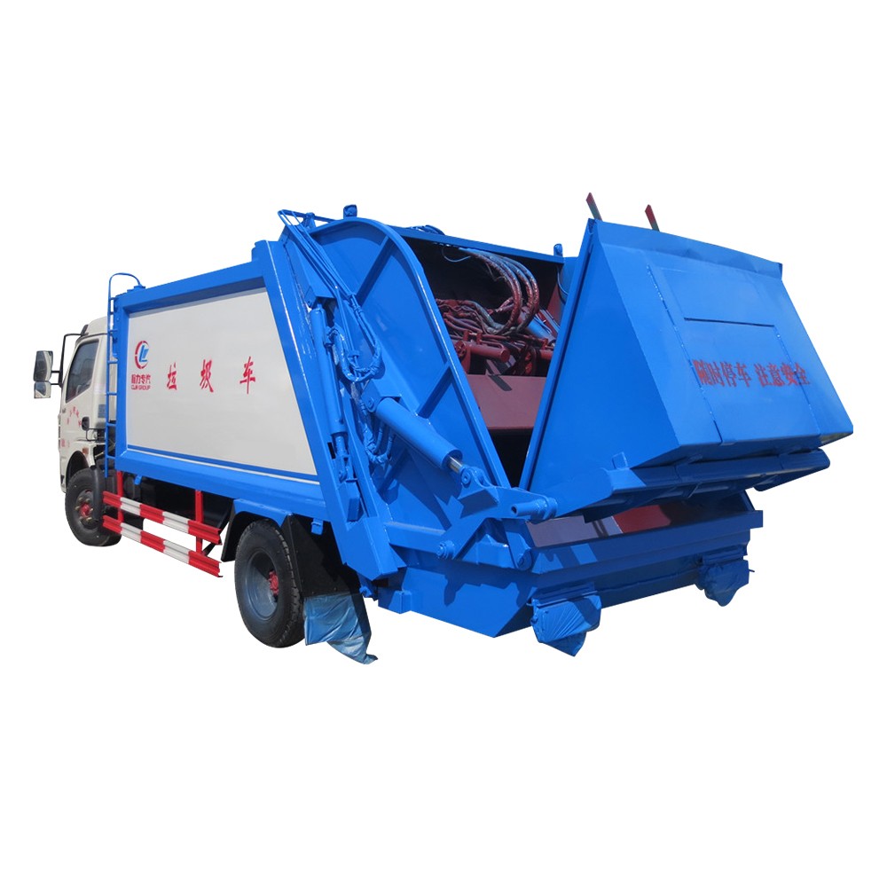Dongfeng 8 M3 Hydraulic Arm Garbage Truck